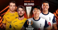 Streaming Bodo/Glimt vs Tottenham Hotspur pada pertandingan leg kedua semifina Liga Europa 2024-2025. (Foto: Vidio)