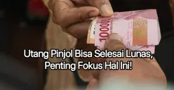 Cara melunasi utang pinjol bagi nasabah terlilit dan galbay utang pinjolnya. (Canva)