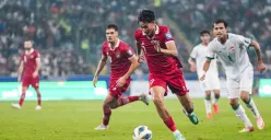 Rafael Struick dan Shayne Pattynama saat membela Timnas Indonesia menghadapi Irak di putaran 2 kualifikasi Piala Dunia 2026 zona Asia. (Sumber: PSSI)