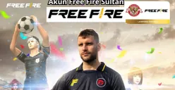 Klaim akun FF sultan gratis 2025. (Canva)