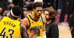 Indiana Pacers tembus final wilayah Timur setelah mengalahkan Cleveland Cavaliers di Game 5 perempat final NBA 2024-2025. (Foto: Instagram/@pacers)