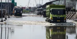 Ilustrasi banjir. (Sumber: Poskota/Bilal Nugraha Ginanjar)