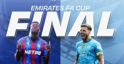 Link live streaming final FA Cup 2025 Crystal Palace vs Manchester City. (Sumber: Instagram @emiratesfacup)