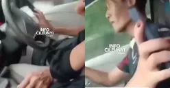 Aksi pelecehan seksual oleh sopir taksi online terhadap penumpangnya yang masih duduk di kelas 7 SMP. (Sumber: Tangkap Layar Instagram/@fakta.indo)