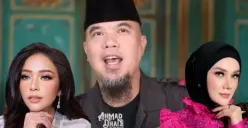 Ahmad Dhani ingin sandingkan Mulan Jameela dengan Maia Estianty di pernikahan Al Ghazali. (Sumber: Istimewa)