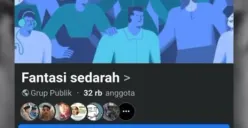 Grup Facebook Fantasi Sedarah yang heboh dikecam masyarakat. (Sumber: Istimewa)