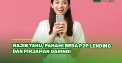 Ilustrasi pinjaman online vs P2P Lending. (Sumber: Singa Fintech)