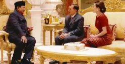 Presiden Republik Indonesia, Prabowo Subianto melakukan audiensi bersama Raja Thailand, Yang Mulia Maha Vajiralongkorn dan Ratu Thailand, Suthida Bajrasudhabimalalakshana, pada Senin pagi, 19 Mei 2025. (Sumber: Dok BPMI Setpres)