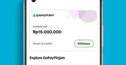 Cara ajukan pinjaman online di aplikasi GoPay. (Sumber: GoPay)