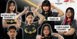 Skuad atlet Esport MLBB perempuan untuk SEA Games Thailand 2025. (IG PBESI)
