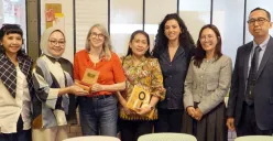Delegasi Jakarta dalam pertemuan strategis dengan L’incubateur Les Ateliers de Paris, mitra utama penyelenggara Paris Fashion Week dari pihak pemerintah kota Paris. (Sumber: Dok. Dinas PPKUKM)