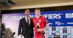 Ole Romeny, pemain kelahiran Nijmegen, Belanda, yang kini resmi berstatus WNI, telah menunjukkan performa impresif dalam dua laga bersama Timnas Indonesia. (Sumber: Poskota/Ali Mansur)