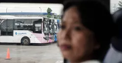 Layanan Transjakarta mengalami penyesuaian operasional pada hari ini, Selasa, 2 September 2025. (Sumber: Poskota/Bilal Nugraha Ginanjar)