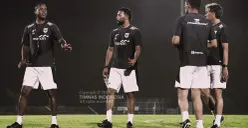 Patrick Kluivert pimpin sesi pemusatan latihan perdana Timnas Indonesia di Bali United Training Center, Gianyar, pada Senin 26 Mei 2025. (Foto: kitagaruda.id)
