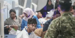 Puluhan siswa akan diperiksa polisi terkait ledakan SMAN 72 Jakarta, Kelapa Gading Barat, Jakarta Utara. (Sumber: Poskota/Bilal Nugraha Ginanjar)