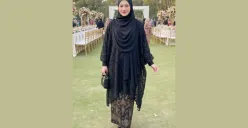 Edit Foto di Pernikahan Venue Taman Pakai Gemini AI (Sumber: TikTok/@yessistore.id)