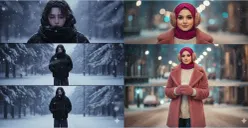 Cara buat Winter Edit Profesional pakai Google Gemini AI (Sumber: Gemini AI)