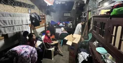 Kondisi rumah warga di RT 15 RW 01, Kelurahan Menteng, Kecamatan Menteng, Jakarta Pusat, yang bakal dibedah oleh pemerintah. (Sumber: POSKOTA | Foto: Pandi Ramedhan)
