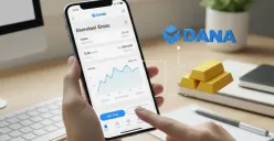 Cara investasi di aplikasi DANA. (Sumber: Gemini AI)