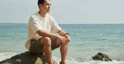 Cara edit di Gemini AI foto bergaya di pantai. (Sumber: Gemini AI)