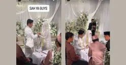 Fiki Naki resmi nikahi Tinandrose (Sumber: Instagram/@fikinakii)