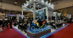 Indomobil Emotor memperkenalkan Sprinto di GJAW 2025. (Sumber: Indomobil Emotor)