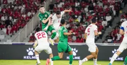 Potret pertandingan Timnas Indonesia vs Arab Saudi. (Sumber: PSSI)