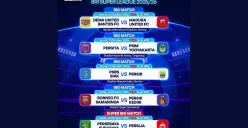 Jadwal BRI Super League Hari Ini Sabtu 18 Oktober 2025, Ada Big Match Persebaya vs Persija (Sumber: Instagram/sports.indosiar/Edited Muhammad Ibrahim)