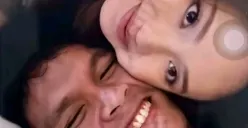 Safrie Ramadan dan Julia Prastini (Sumber: TikTok/@chezeekake)