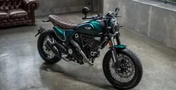 Ducati Scrambler Nightshift 2026 hadir dengan warna hijau zamrud baru. (Sumber: Ducati)