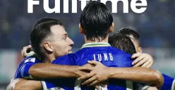 Jakmania dan Bonek kompak dukung maung Bandung (Sumber: Instagram/@persib)