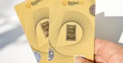 Harga emas UBS dan Galeri24 di Pegadaian hari ini, 18 Februari 2026, mengalami penurunan di berbagai ukuran. (Sumber: Istimewa)