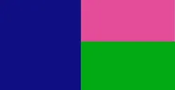 Media sosial tengah diramaikan dengan tren visual baru yang sarat makna simbolik, Resistance Blue, Brave Pink, dan Hero Green. (Sumber: Kolase)