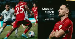 Penampilan 4 pemain Persib Bandung bersama Timnas Indonesia memuaskan, Marc Klok sabet Man of The Match lawan China Taipei. (Sumber: kolase Instagram)