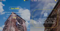 Pemerintah Provinsi DKI Jakarta resmi menetapkan Menara Air Balai Yasa Manggarai sebagai cagar budaya (Sumber: Instagram/@pusat_konservasi_cagar_budaya)