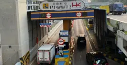 Situasi Gerbang Tol Fatmawati 2, Jakarta Selatan, Selasa, 16 September 2025. (Sumber: Poskota/Muhammad Tegar Jihad)