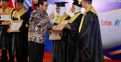 Gubernur Jakarta, Pramono Anung saat mewisuda 1.168 lansia di Taman Mini Indonesia Indah (TMII), Jakarta Timur, Kamis, 18 September 2025. (Sumber: Dok. Kominfotik Pemprov Jakarta)