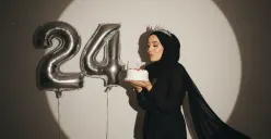 Hasil edit foto ulang tahun diri sendiri dengan Gemini AI. (Sumber: Gemini AI)