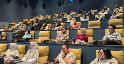BPJS Ketenagakerjaan Jakarta Mangga Dua dan Prime Customer menonton film bareng di Flix Cinema Ashta, Jakarta Selatan. (Sumber: Dok. BPJS Ketenagakerjaan)