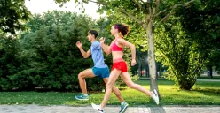 Ilustrasi spot jogging di Jakarta. (Sumber: Freepik/ YuliiaKa)