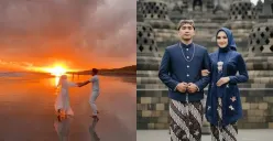 Foto liburan couple yang estetik (Sumber: TikTok)