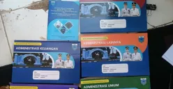 Sejumlah buku administrasi desa di salah sebuah  desa di Kabupaten Pandeglang. (Sumber: Dok. Warga)