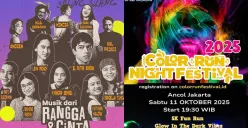 Cek 13 daftar event di Jakarta pada Oktober 2025. (Sumber: kolase Instagram)