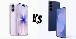 Perbandingan spesifikasi hp iPhone 17 vs Galaxy S25 (Kolase Edit)