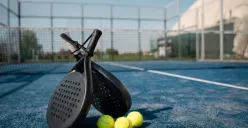 Ilustrasi olahraga padel. (Sumber: Freepik/@freepik)