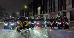 Keseruan Vario125 Night Ride Vol. 2 yang digelar pada Sabtu, 11 April 2026. (Sumber: PT Wahana Makmur Sejati)