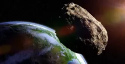 Fenomena okultasi asteroid Strenua menyebabkan cahaya bintang tampak meredup sesaat saat diamati dari Bumi, Minggu (26/4/2026). (Sumber: Pinterest)