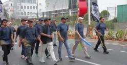 Fun Walk BPJS Kesehatan 2026 Seri #2 di kawasan CFD Jalan H.R. Rasuna Said, Jakarta Selatan, Minggu, 2 Agustus 2026. (Sumber: Dok. Istimewa)