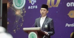 Ketua MUI Bidang Fatwa Prof. KH Asrorun Niam Sholeh menjelaskan alasan usulan perubahan istilah LGBT menjadi LGSP serta rencana penyusunan RUU Anti-LGSP. (Sumber: MUI)