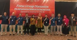 FGD Sensus Ekonomi 2026 yang digelar bersama BPS RI di Hotel Horison Altama, Kabupaten Pandeglang, Banten, Senin, 3 Agustus 2026. (Sumber: Poskota/Samsul Fatoni)